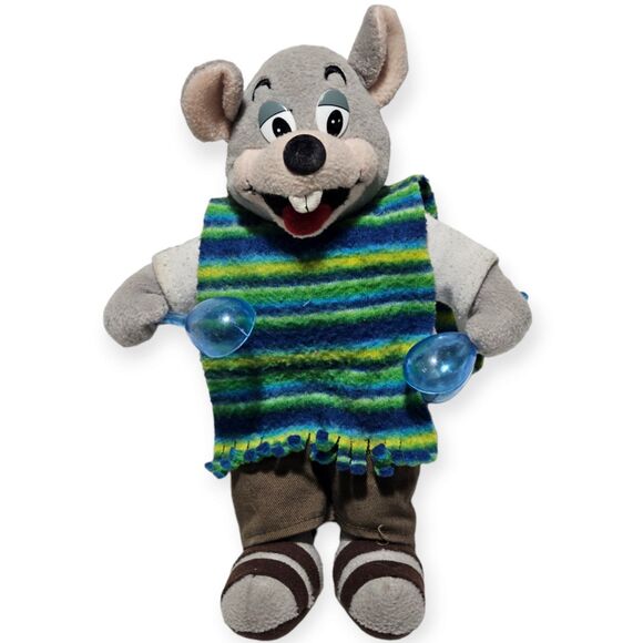 Chuck E. Cheese's Limited Edition 2006 Stuffed Animal 9" Restaurant Plush Rare - Picture 1 of 12
